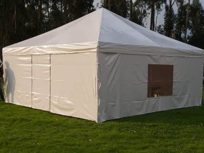 Carpa desarmable cubierta con ventanas Img. Carpa desarmable con ventanas